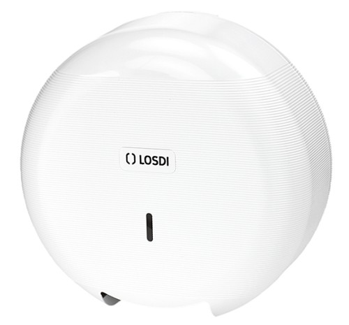 Pojemnik na papier toaletowy Eco Lux ABS Losdi biały CP3006BL
