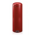  Kosz na śmieci pedałowy Retro 20 l slimline Brabantria czerwony