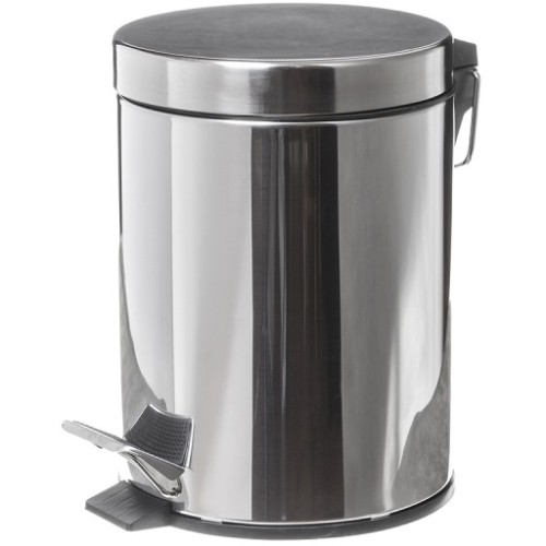 Kosz na śmieci ECO 5l stal nierdzewna połysk