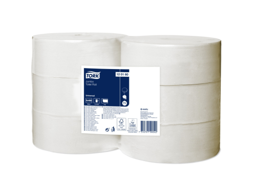 Papier toaletowy tork 120160 universalny t1 jumbo 6 rolek