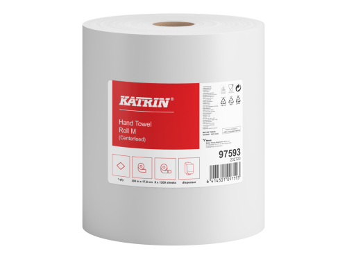 97593 Katrin M2 1W Ręcznik papierowy celuloza w roli Basic ( 64403 / 433383)