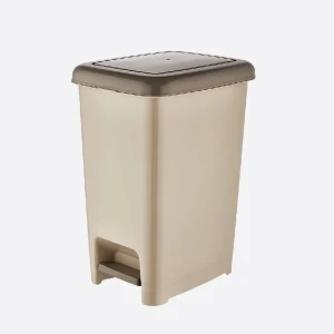 Kosz na śmieci 40l KP40K pedałowy beżowy