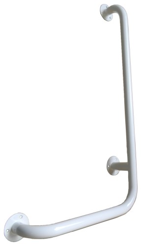 Uchwyt kątowy 90º 60/60cm fi25mm biały