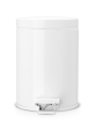  Kosz na śmieci 5L pedałowy WHITE Brabantia