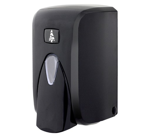 Dozownik do mydła w płynie 500 ml Czarny ABS Negro HiG