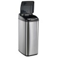 Kosz automatyczny 50l stal mat Nine Stars wąski