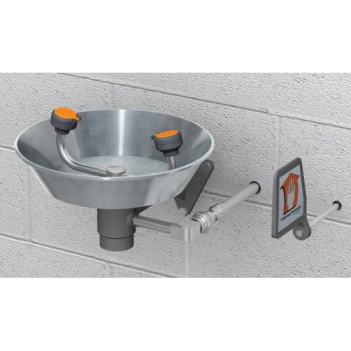 Oczomyjka z misą mrozoodporna stal nierdzewna Grabexim