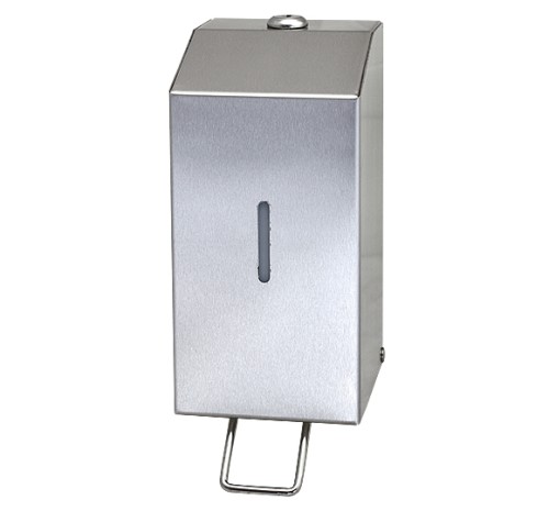 Dozownik do mydła w płynie 800 ml Stal Mat DH-A61 HiG